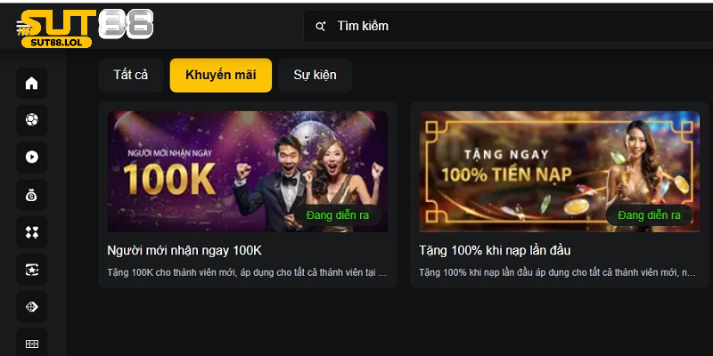 Đăng ký Sut88 nhận nhiều ưu đãi giá trị